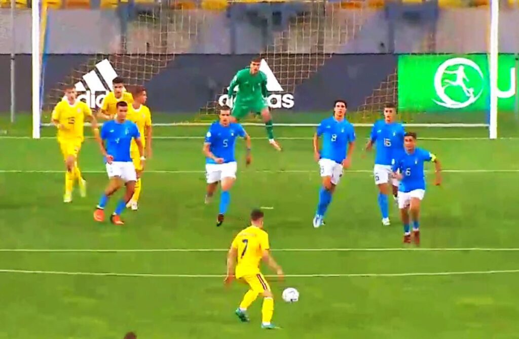 România U19, învinsă de Italia U19 în primul meci de la Euro! Ce „tricolor” a ieșit în evidență + clasamentul și programul