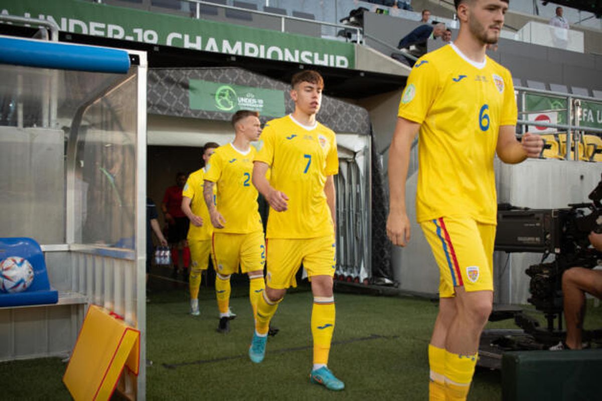 România U19 – Franța U19, al doilea meci de la Campionatul European din Slovacia, live