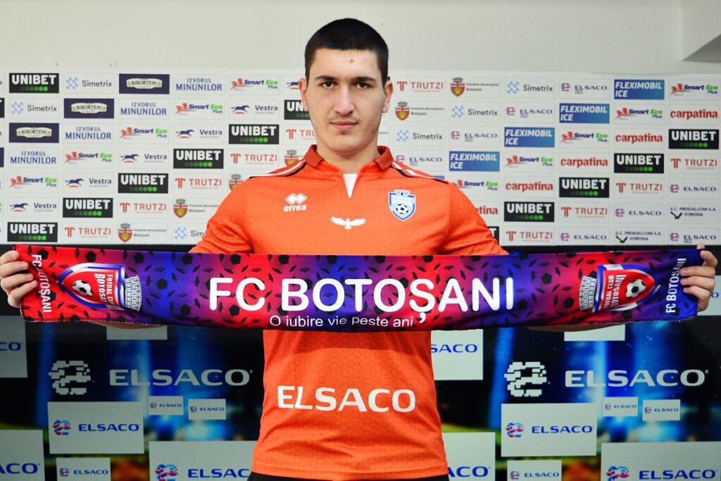FC Botoșani a transferat un portar de la Academica Clinceni