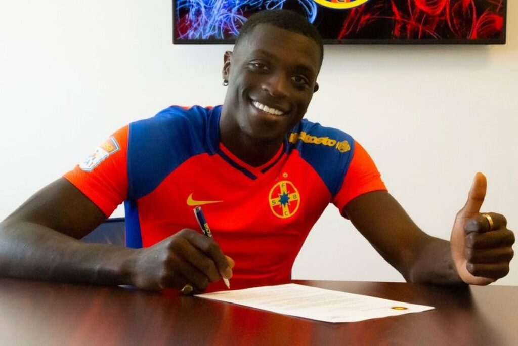 Cum s-a descurcat Joyskim Dawa la primul meci pentru FCSB, cu FC Sfântul Gheorghe